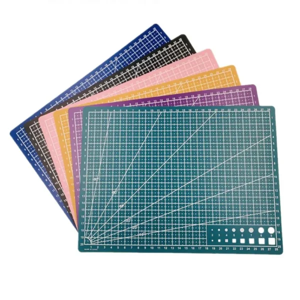 A3 A4 A5 PVC Cutting Mat Cutting Board Workbench Patchwork Sewing Manual DIY Engraving Double-side Pad Leather Craft Tool 3