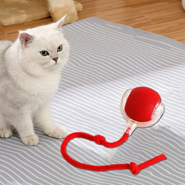 Automatic Rolling Ball Interactive Ball Cat Toys Pet Supplies Electric Dog and Cat Training to Imitate Rat Rechargeable Products 5