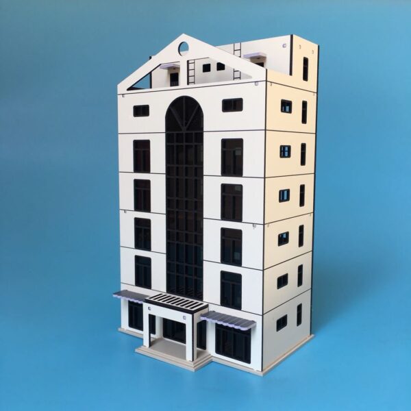 Hand-assembled high-rise building city - Image 2