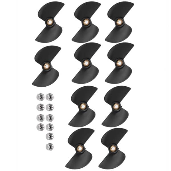 10pcs Brushless Remote Control Boat Tail Propeller Spare Part Kit For FT009 RC Boat - Image 5