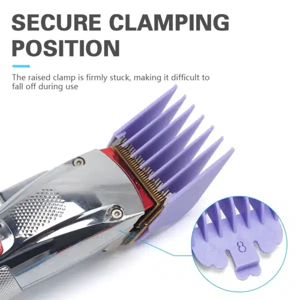 10Pcs/Set Universal Hair Clipper Limit Comb Salon Cutting Guide Replacement Set Professional Electric Hair Trimmer Accessories 5