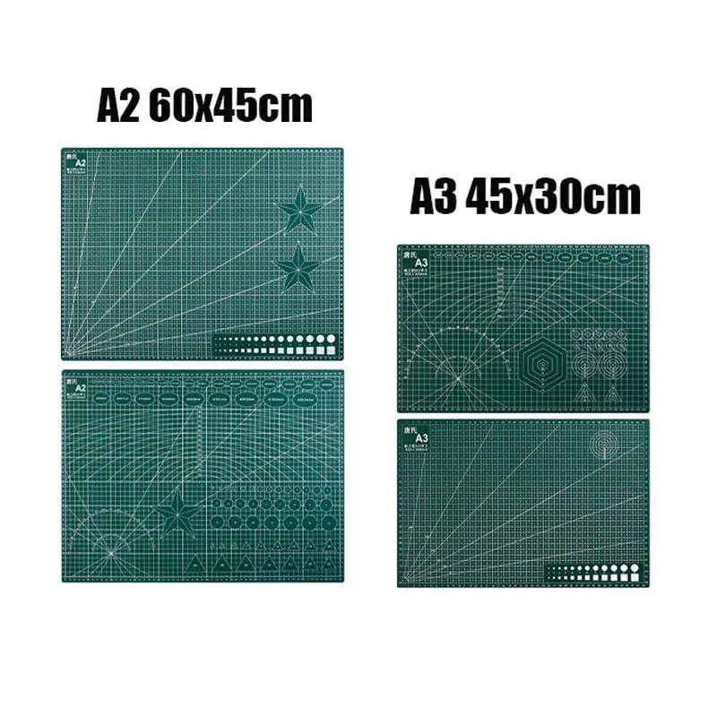 A2 A3  3mm Thick PVC Cutting Mat Pad Double-sided Patchwork Cut Pad Patchwork Tools Manual DIY Model Tool Cutting Board 1