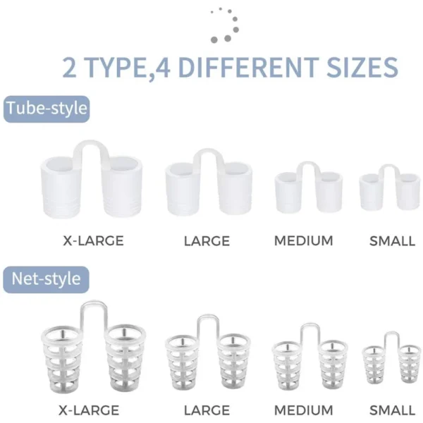 8PCS Anti Snoring Nasal Dilator Nose Clip Anti Snore Stopping Snoring Silent Sleep Aid Device for Men Antisnoring Anti Ronco 4
