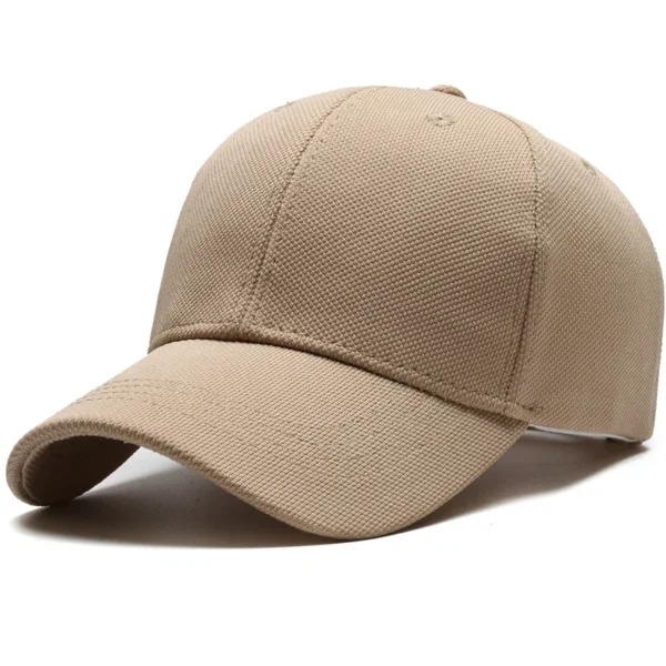 Pineapple Cloth Light Plate Simple Hat Men'S Casual Baseball Cap Fashion Visor Hat Minimalist Female Cap, Big Head Circumference 4