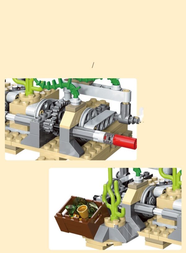 Building Blocks Changeable Series Submarine Creature Toys - Image 3