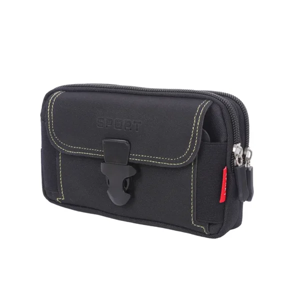 Man Belt Pouch Mobile Phone Bag for Men Phone Holster Bag Molle Waist Bag Pack Small Tactical Duty Belt Backpack Card Holder 5