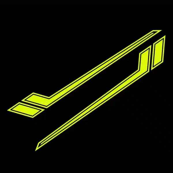 Motorcycle Front Fender Comb Universal Stickers Motor Body Reflective Waterproof Decal For Yamaha R1 R3 Mt07 Mt09 1