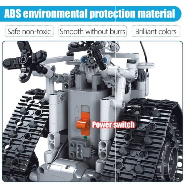 Robot electric block control block boy toy building blocks - Image 6