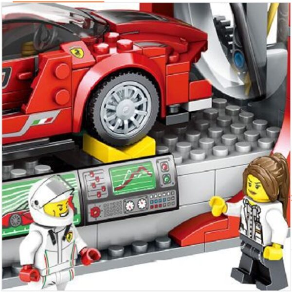 Racing car building block assembly toy - Image 5