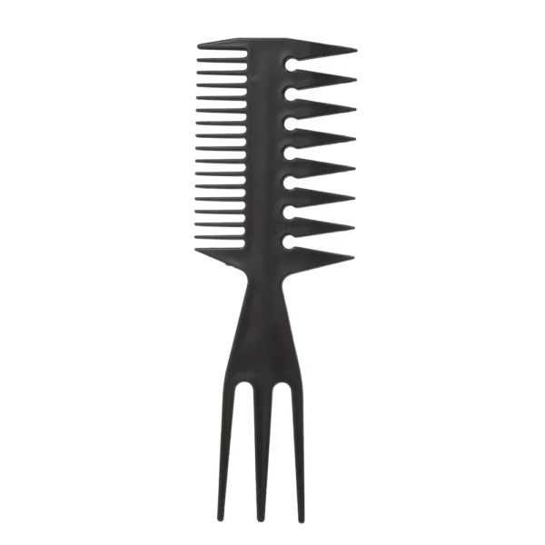 3-In-1 Plastic Combs Thin Wide Tooth Detangling Hair Comb for Women Anti-static Comb for curly hair Hairdressing Styling for Men 1