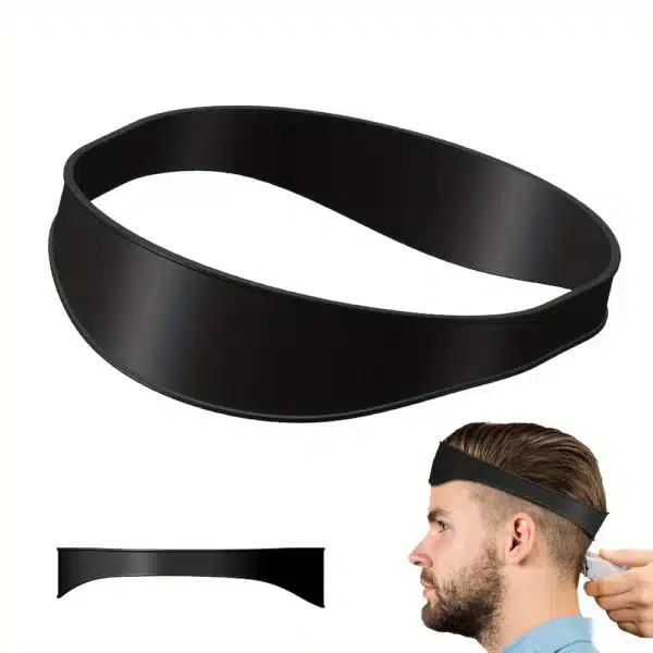 1pc/2pcs Hair Cutting Positioning Comb Flat Top Comb, Neckline Shaving Template And Hair Trimming Guide Headband 6