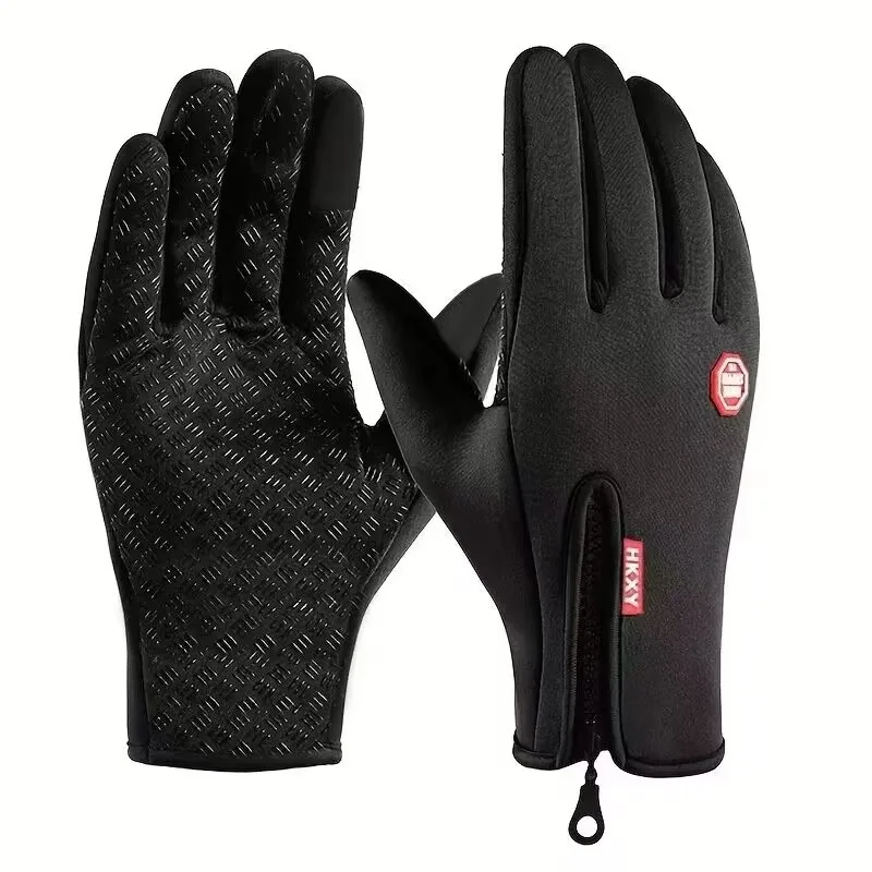 Outdoor Cycling Gloves, Bicycles for Warmth and Anti Slip in Autumn and Winter 1