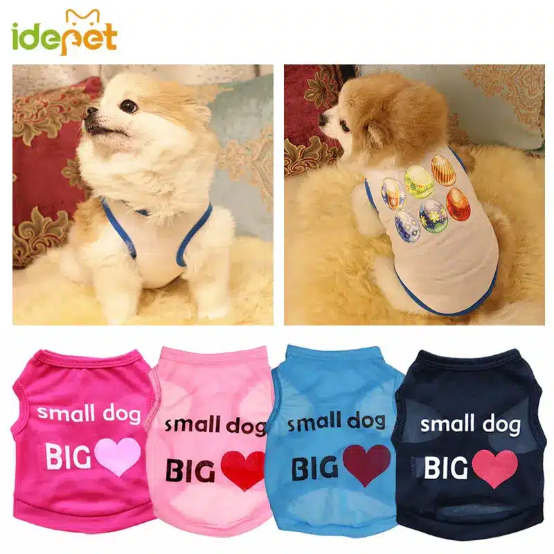 New Pet Cat Vest Dog Clothes Summer Cool Dog T Shirt For Small Dog Clothing for Cat Chihuahua Pet Costume Kitty Puppy Apparel 1