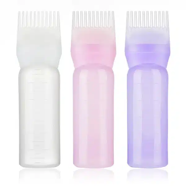 4 Colors 180ml Portable Scalp Applicator Liquid Comb Hair Roots Massage Medicine Comb Hair for Hair Growth Serum Oil Nourish 1