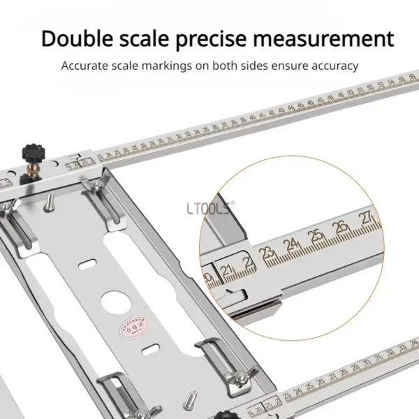 Woodworking Board Cutter Electric Circular Saw Holder Cutting Guide Rail Milling Quick Positioning Backing Board Cutting Machine 4