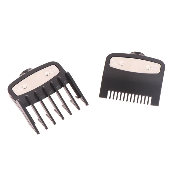 2pcs/lot Hair Clipper Guide Comb Cutting Limit Combs Standard Guards Attach Parts Electric Clippers Accessories 1.5mm + 4.5mm 5