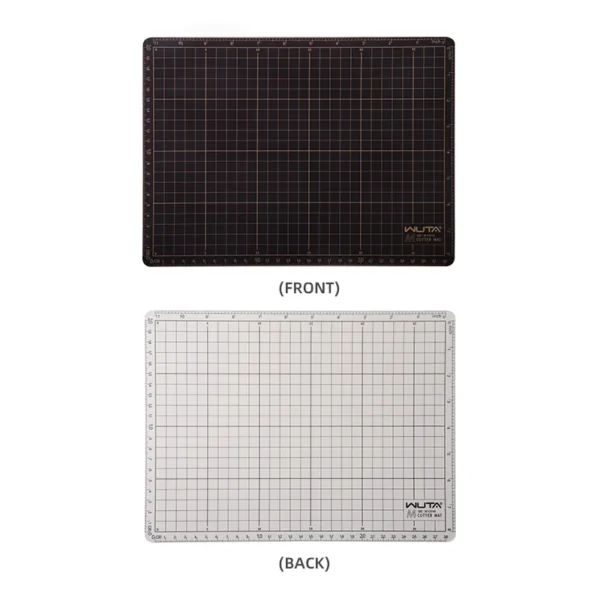 WUTA New Fabric Cutting Mat, Leather Cutting Board A1 A2 A3 A4 A5 Professional Self Healing Quality Double-Sided  Craft Tool Set 6