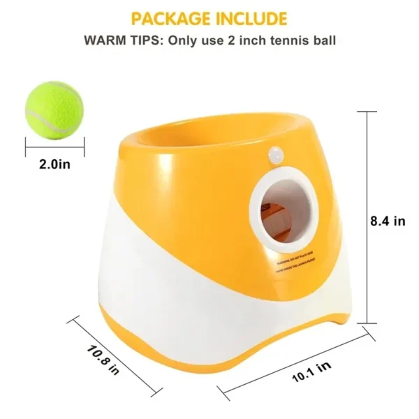 Dog Tennis Ball Launcher Dogs Chase Automatic Toys Automatic Fun Interactive Machine Fun Interactive Catapult Throw Rechargable 5