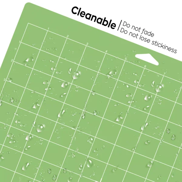 Pack of 3 12inch Cutting Mat for Cricut Explore Air 2/Air/One (Standard/Light/StrongGrip) Sewing Engraving DIY Board with Grid 3