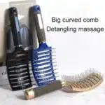 Fluffy High Skull Top Rib Comb Girl Blow Hair Curl Styling Artifact Meridian Massage Air Cushion Comb Home Comb 1