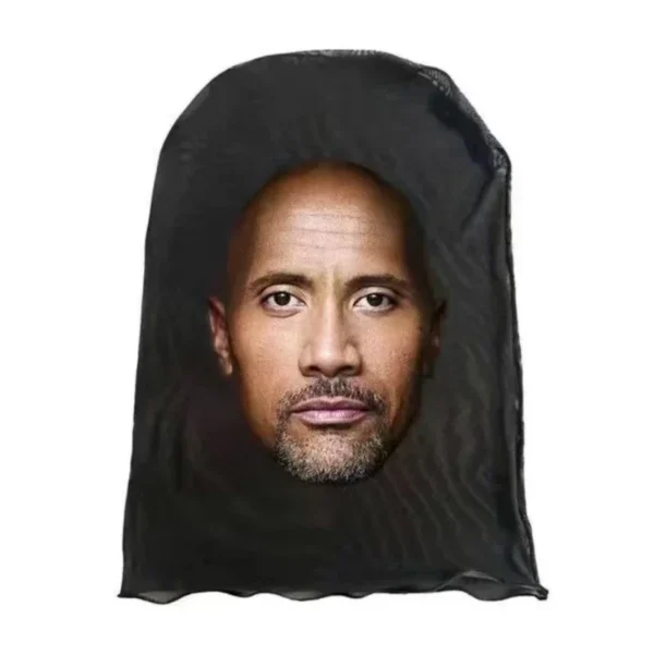 Full Face Mask Celebrity Ball-game Star Face Mask Simulation kanye Shiesty Mesh  Mask For Men Party Supplies Cosplay Props NoveL 4