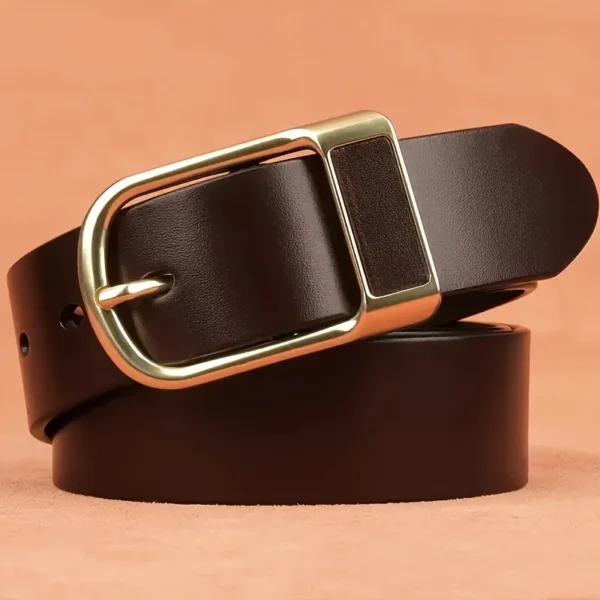 Men's Trendy Casual Belt For Men Coboy Style Belts Pin Buckle Belt Jeans Retro Belt Business Casual Belt 5