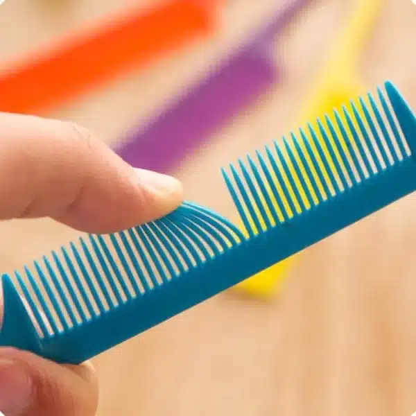 10pcs Pointed Tail Hair Styling Comb Antistatic Hair Dye Brush Barber Steel Needle Pin Rat Tip Combs Barber Accessories 5