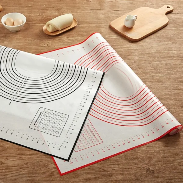 Silicone Kneading Mat Rolling Dough Baking Macaron Mat Silicone Cutting Board Flour Mat Heat Insulation Mat 2