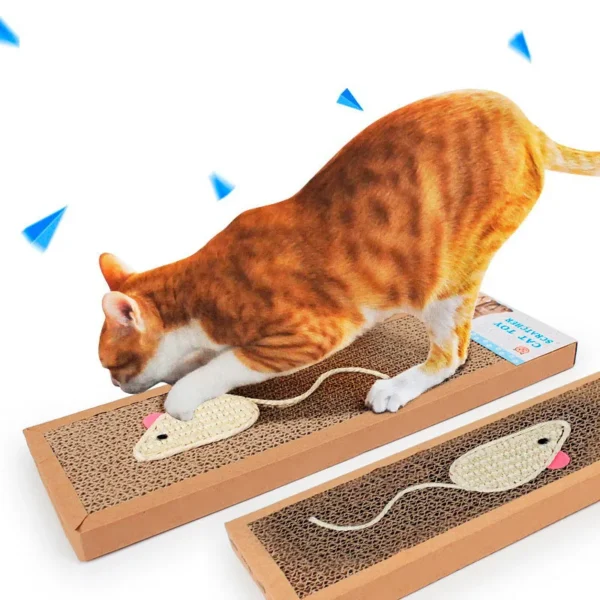 Pet Cat Scratching Board Cat Cardboard Mat Scraper Grinding Claw Toys for Cat Scratcher Cat Furniture Protector Cat Accesorios 1