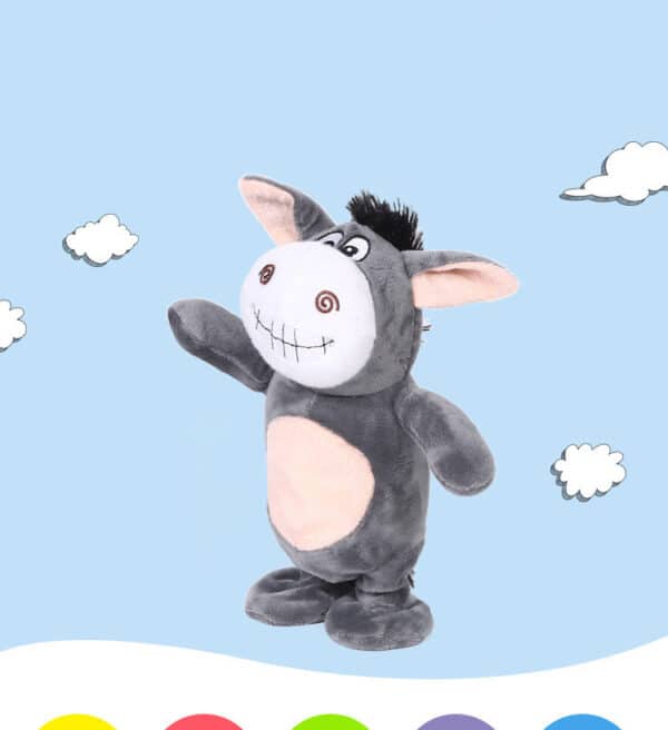 Electronic Robot Donkey Remote Control Kids Plush Toy Speak /walk/sing - Image 2