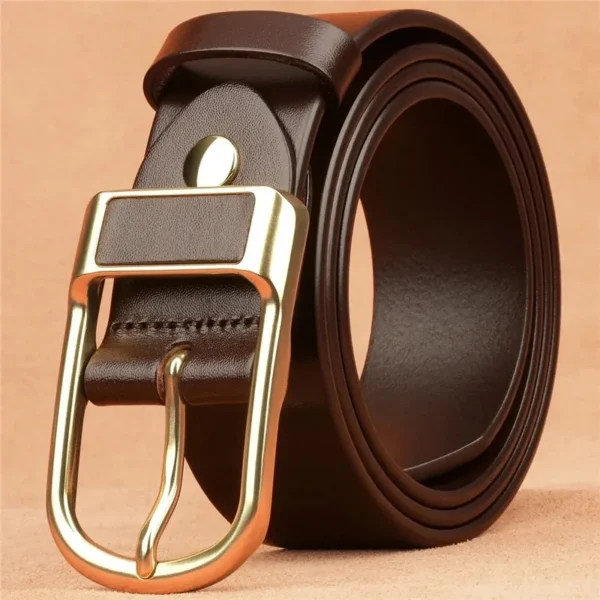 Men's Trendy Casual Belt For Men Coboy Style Belts Pin Buckle Belt Jeans Retro Belt Business Casual Belt 1