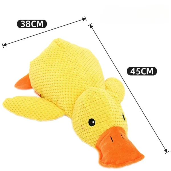 Dog Toy Stomping Duck Bite Resistant Grinding Teeth Cleaning Large Dog Interactive Entertainment Puppy Boredom Pet Plush Toy 4