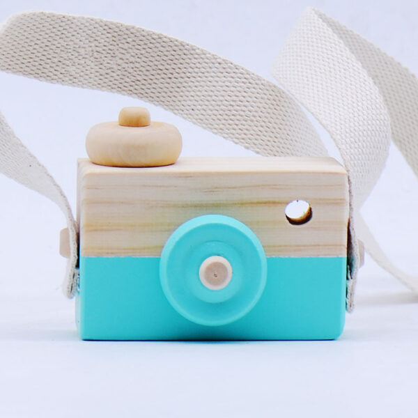 Cute Wooden Toys Camera Baby Kids - Image 5