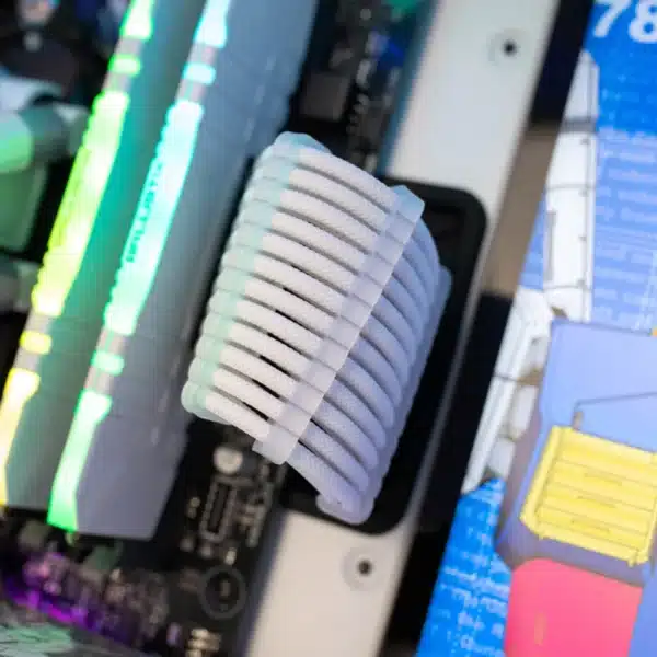 24PCS/Lot PC Cable Comb Motherboard 6/8/24Pin Cable Comb Computer Wire Management Clamp PC Power Wires Clip Organizer Dresser 4