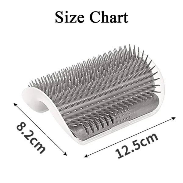 Large wall corner brush four color cat comb to remove floating hair and scratch tool pet comb cat toy  scratching post 4