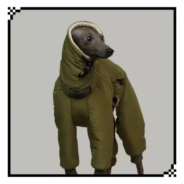 Spuer-thick  Soft Winter Dog Clothes Greyhound Costumes Dog Warm Apparel Whippet Coat Italian Greyhound Jacket 4