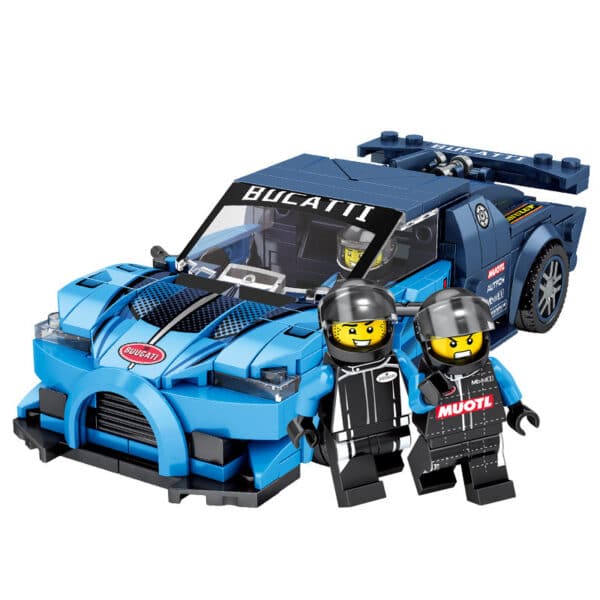 Big Gift Box Racing Building Blocks Boy Toy - Image 7
