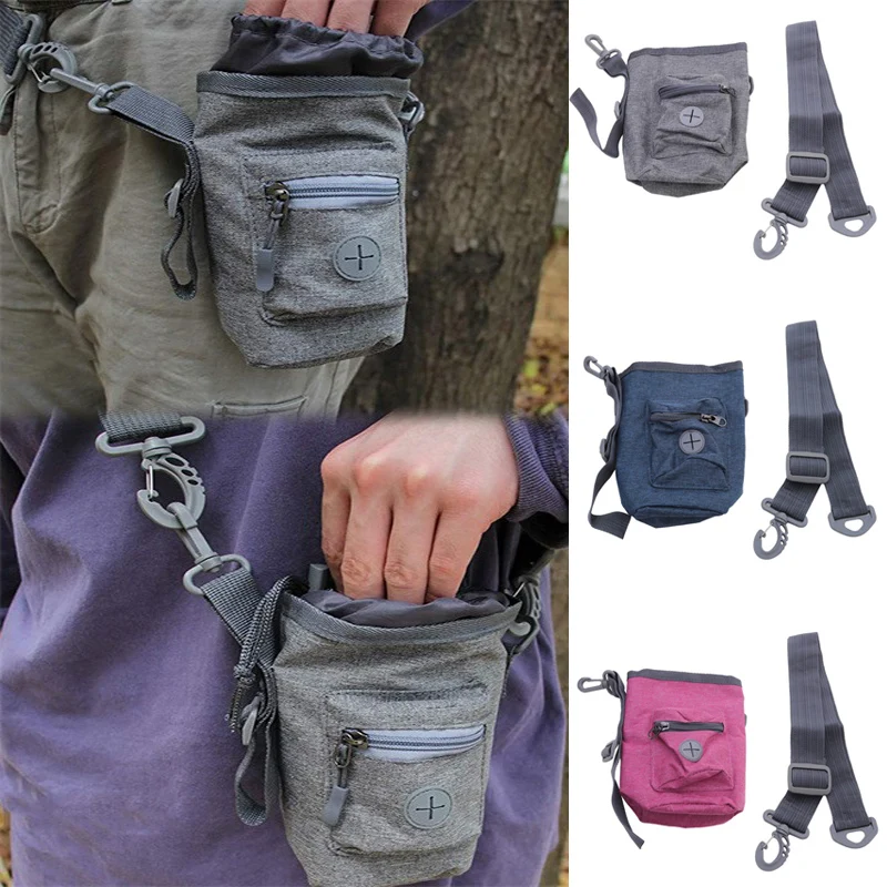 Portable Dog Training Pouch Bag Dog Training Treats Food Pouches, Fanny Pack Treat Holder, Dog Treat Bags, Toys Or Pet 1