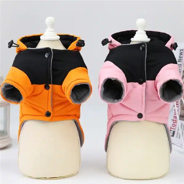 Dog Thicken Coat Overalls Winter Warm Dog Clothes For Small Dogs Puppy Chihuahua Jacket Poodle Costumes Pet Coats Yorkie Apparel 3