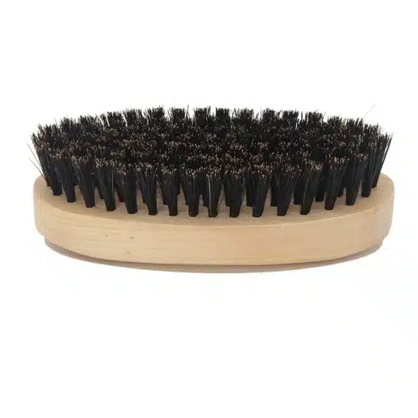 Wooden Hair Beard Brush For Men Natural Wood Comb Boar Bristle Mustache Brush Travel Men's Waves Brush Gifts Birthday Beard Care 2