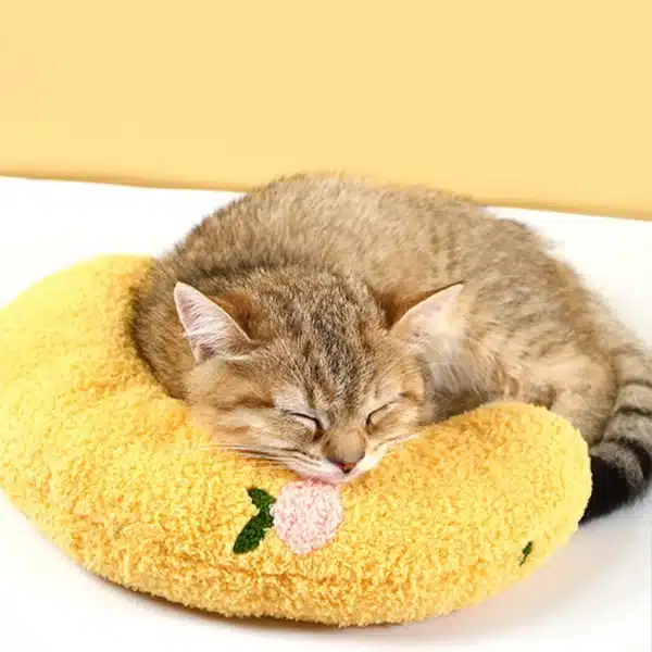 Little Pillow for Cats Fashion Neck Protector Deep Sleep Puppy U-Shaped Pillow Cat Pillow Kitten Headrest Dog Sleeping Pillow 2