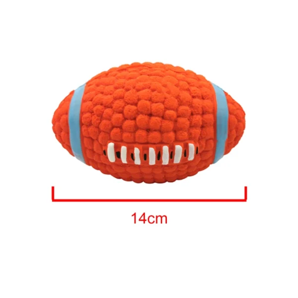 Toys For Small Large Dogs Chihuahua Golden Retriever Natural Latex Dog Balls Anti Bite Interactive Dog Chew Toy Pet Squeak Toys 3