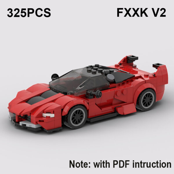 Moc Building Blocks Are Suitable For 8-grid Car Assembly - Image 5