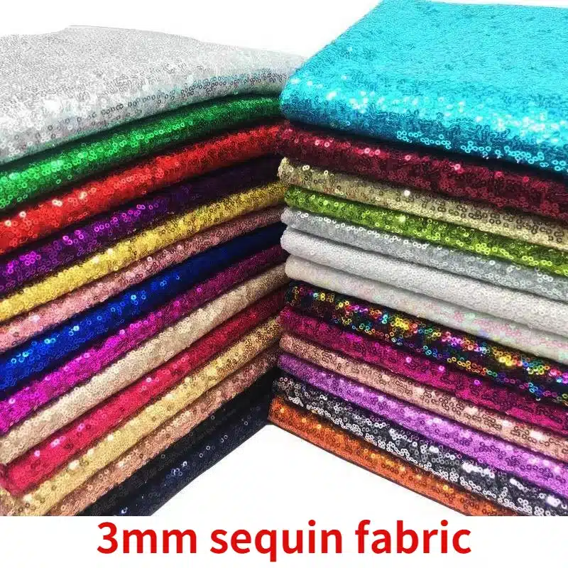 100/200/300cm  Sequin Fabric Sparkles Used For Party Tablecloths Headwear Ornaments Pet Apparel Clothing Dress  by the meters 1