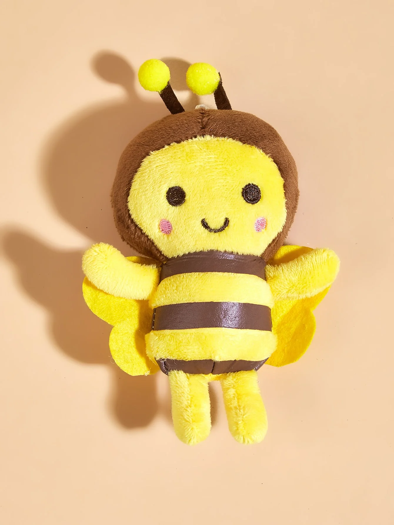 Small bee plush toy for dogs and cats to interact and play  teeth cleaning pet supplies 1