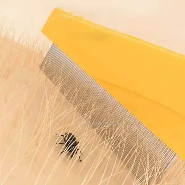 2/1pc Pet Hair Shedding Comb Stainless Steel Flea Comb for Cat Dog Pet Comfort Flea Hair Grooming Comb Dog Brush Grooming Tools 2