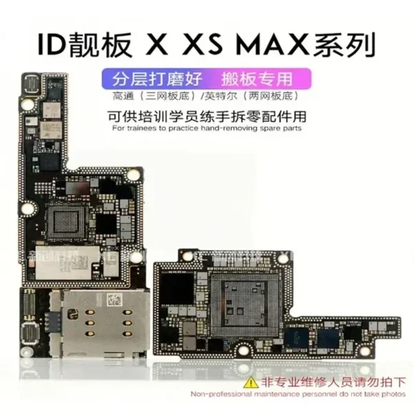 CNC CUT Motherboard for IPhone X Xs 11Pro Max Logic Board Polishing CPU AP Radio Frequency Board Switching CPU Baseband Cutting 3