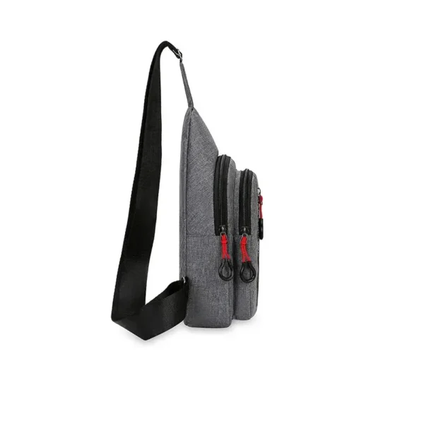 Men's Chest Bag 2024 New Casual Fashion Shoulder Bag Male Hand Crossbody Korean Cycling Backpack 5