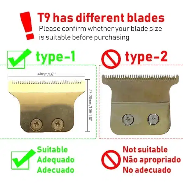Suitable for T9 Universal Guards Hairdresser Hair Cutting Guide Professional Hair Trimmer Limit Comb Barber Accesories 2