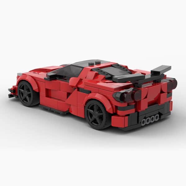 Building Block Set Assembled Z06 Classic Speed Series Toys - Image 2